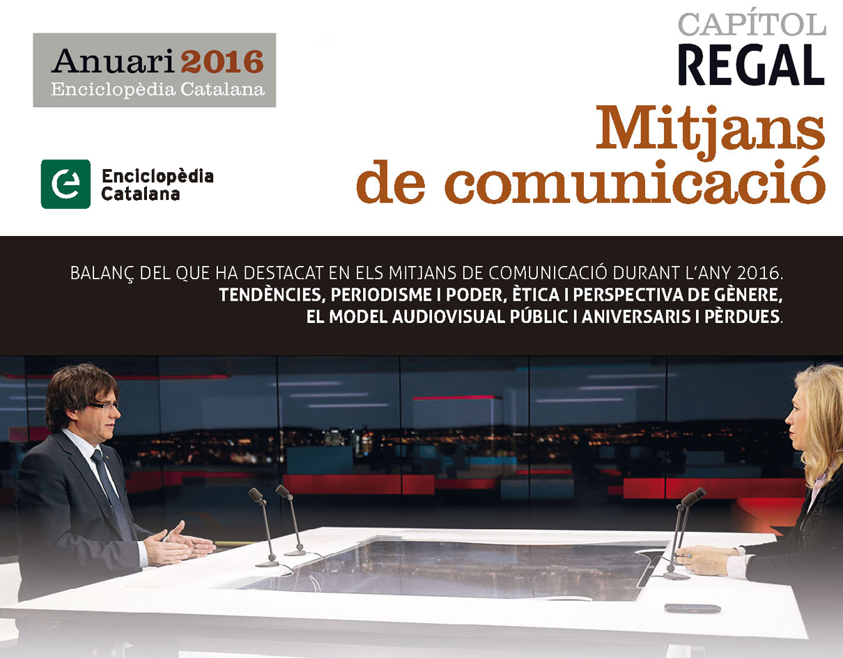 Capítol Anuari 2016 Mitjans de Comunicació