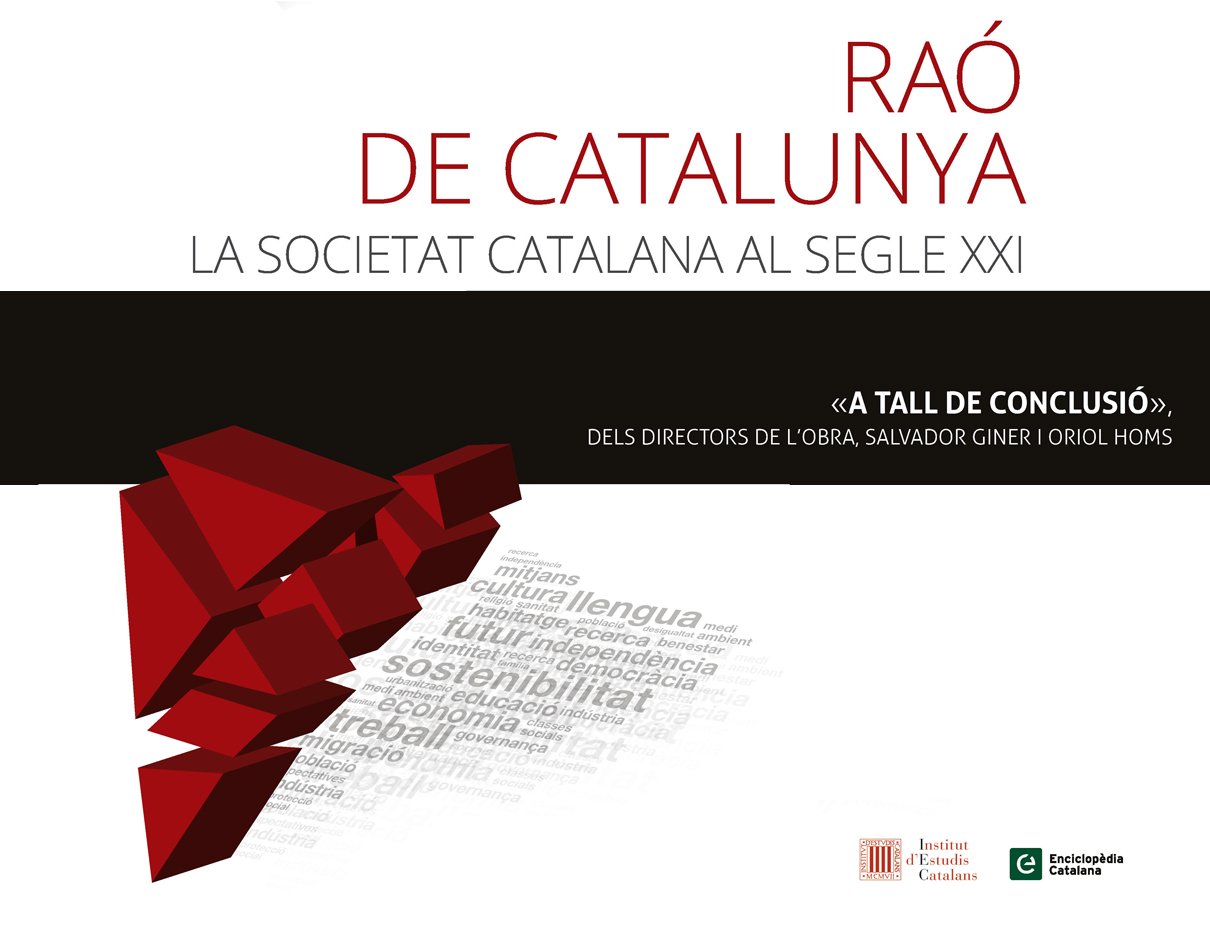 capítol “A tall de conclusió” del llibre “Raó de Catalunya”